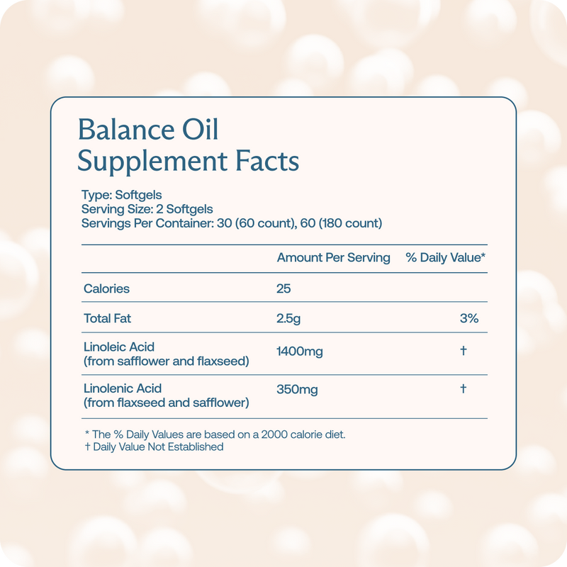 Balance Oil (Omega 6 + 3)