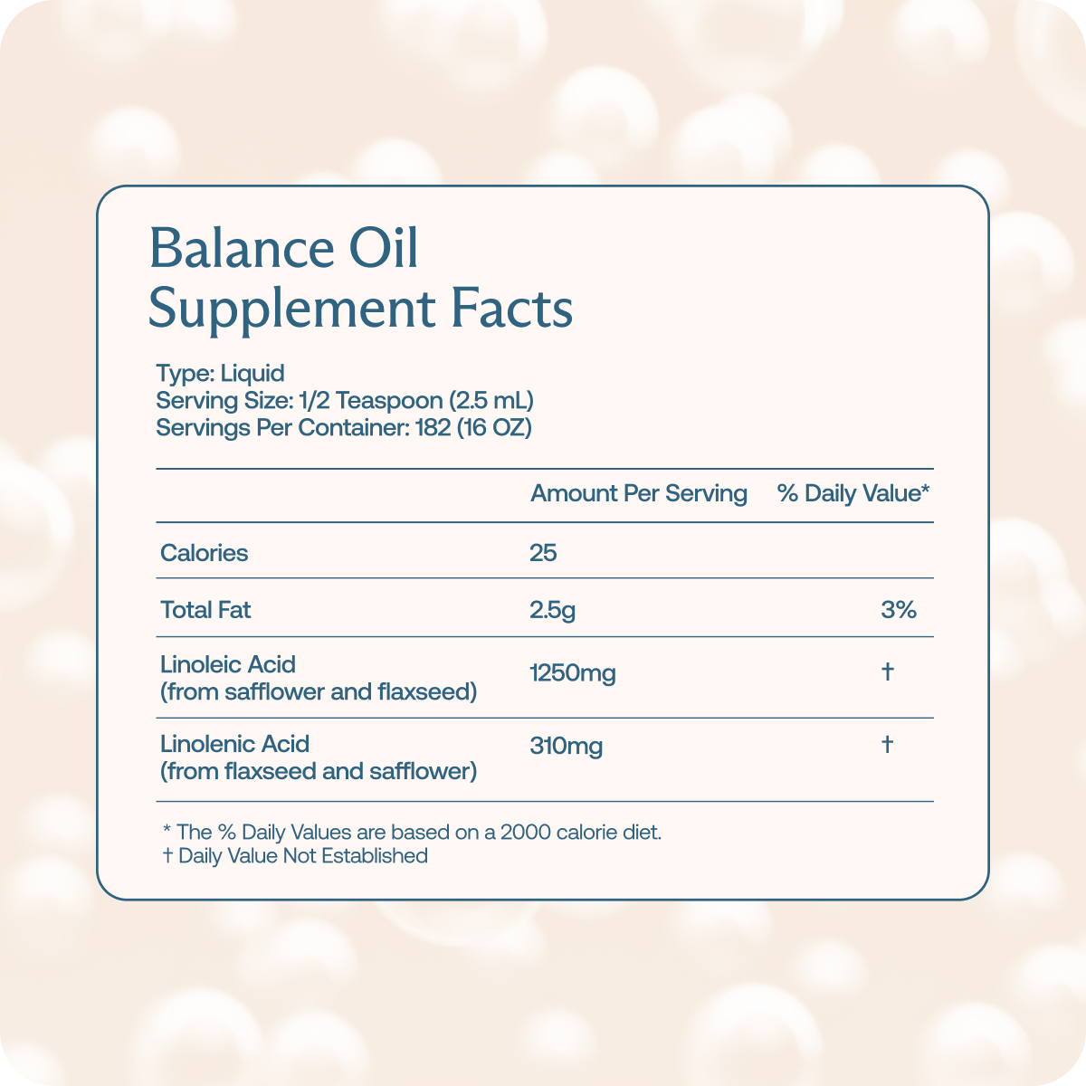 Balance Oil (Omega 6 + 3) image 4
