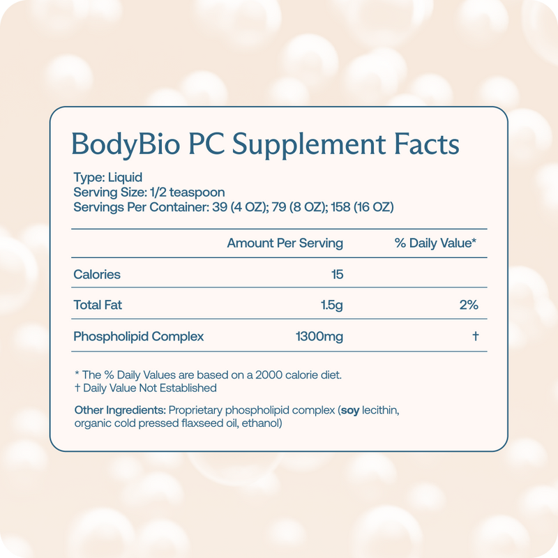 BodyBio PC (Phospholipid Complex)