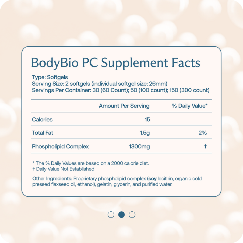 BodyBio PC (Phospholipid Complex)