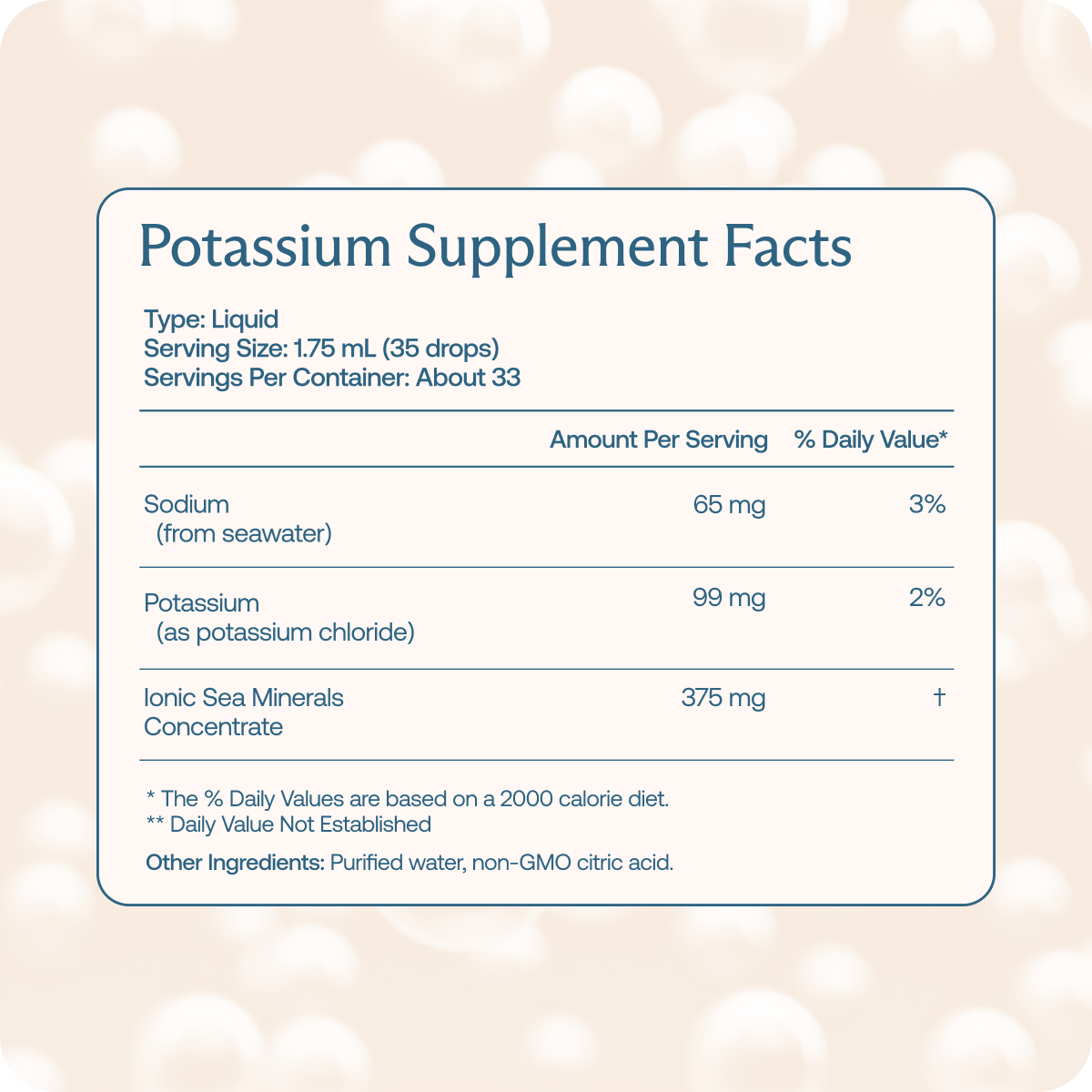 Liquid Potassium Supplement image 2