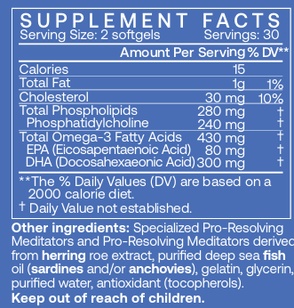 Resolvin (Formerly Fish Oil+)