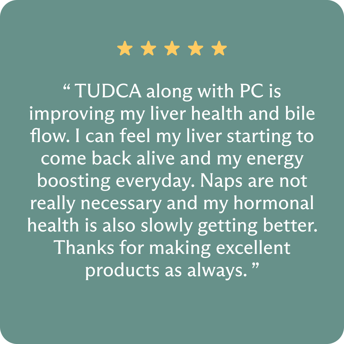 TUDCA: Liver Health Supplement