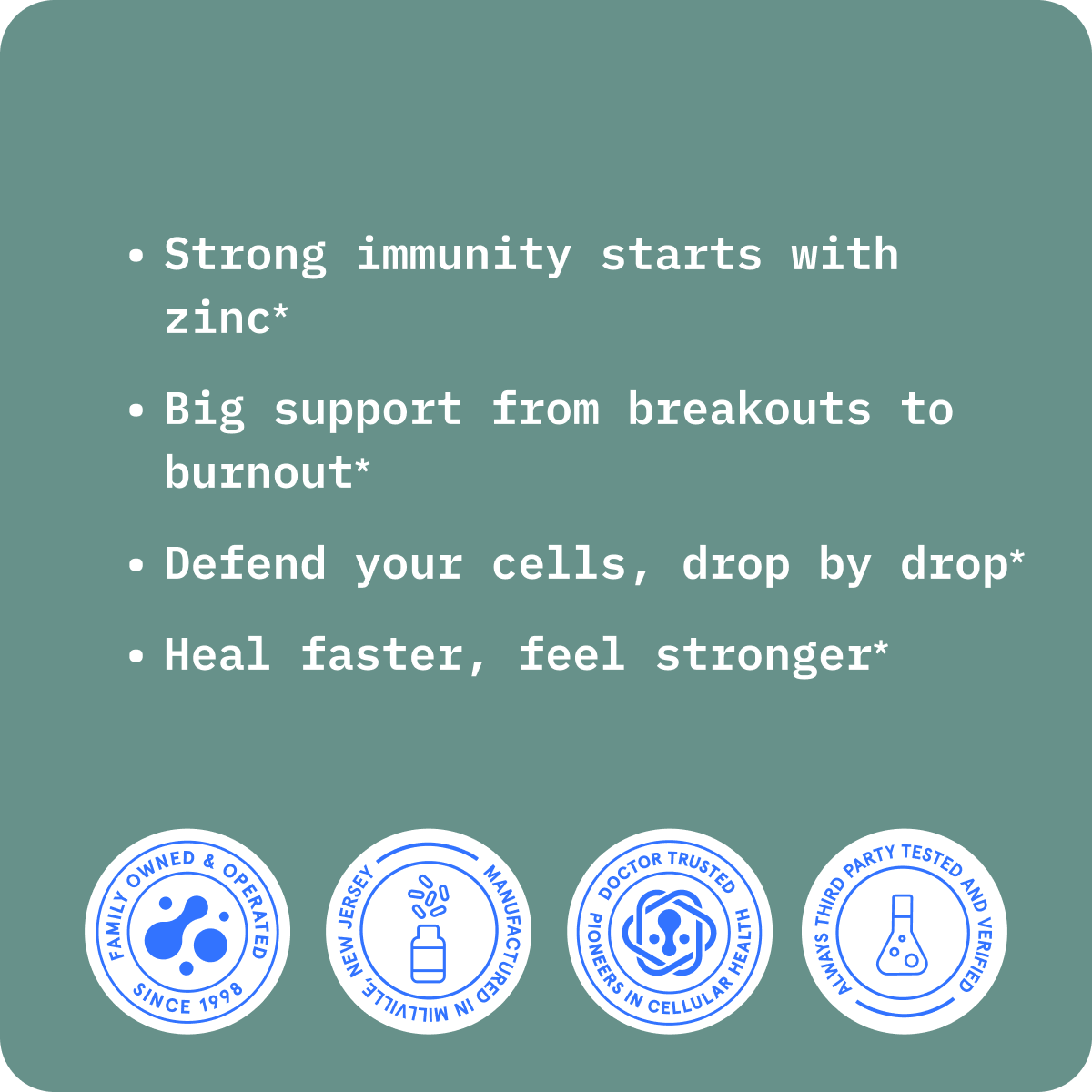 Liquid Zinc Supplement