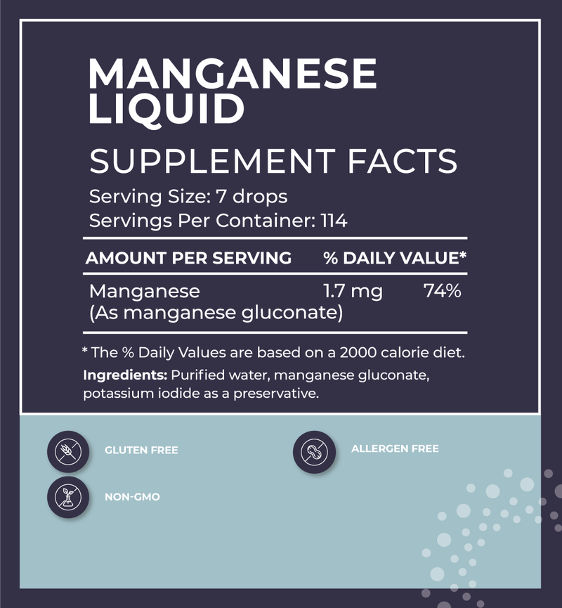 Manganese Liquid Mineral